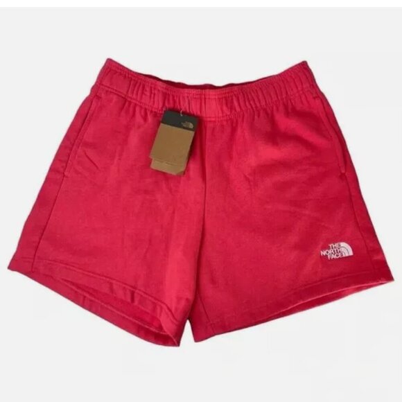 The North Face Women's Evolution Shorts Size Medium in Clay Red NWT Relaxed Fit - Picture 2 of 6